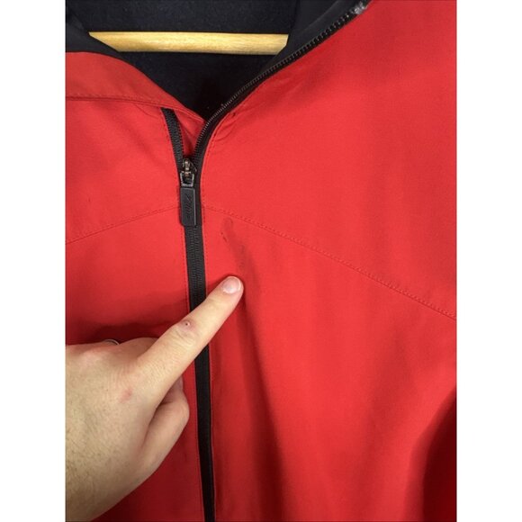 Swix Hydra-Vent Men’s M Red Black Running Training Softshell Jacket Zip Pockets - Picture 3 of 8